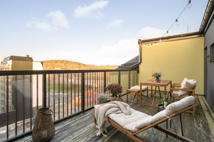 Balkong eller utsiktsbild