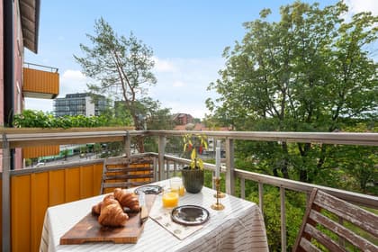 Balkong eller utsiktsbild