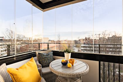 Balkong eller utsiktsbild