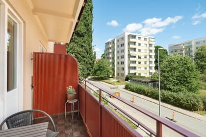 Balkong eller utsiktsbild