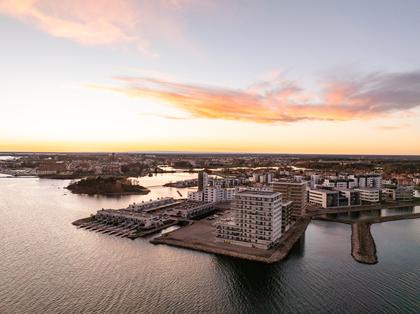 Balkong eller utsiktsbild