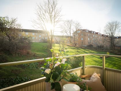 Balkong eller utsiktsbild