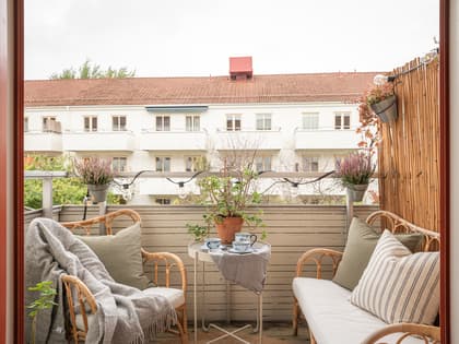 Balkong eller utsiktsbild