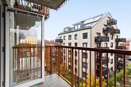 Balkong eller utsiktsbild