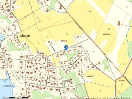 Illustrerad karta över fastigheten eller området
