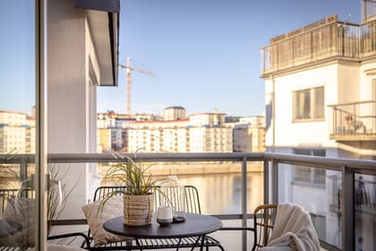 Balkong eller utsiktsbild