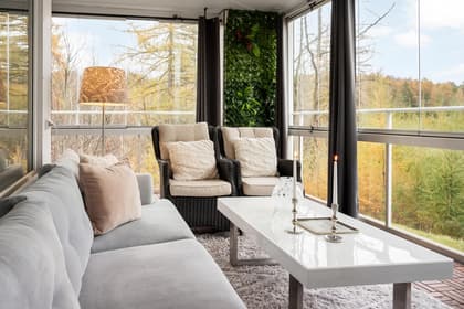 Balkong eller utsiktsbild