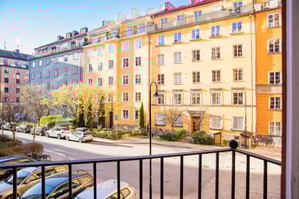 Balkong eller utsiktsbild