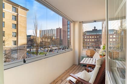 Balkong eller utsiktsbild