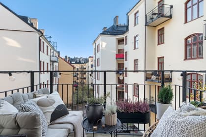 Balkong eller utsiktsbild