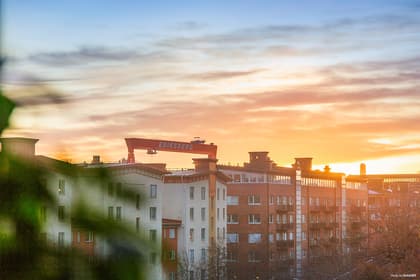 Balkong eller utsiktsbild