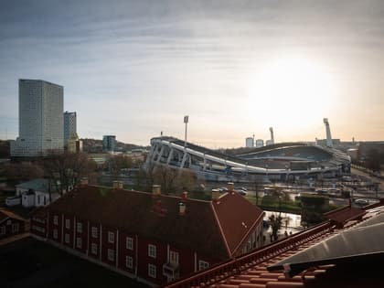 Balkong eller utsiktsbild