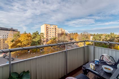 Balkong eller utsiktsbild