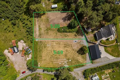 Illustrerad karta över fastigheten eller området