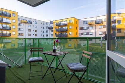 Balkong eller utsiktsbild