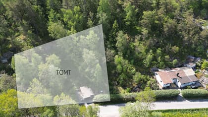 Illustrerad karta över fastigheten eller området