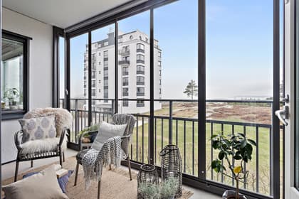 Balkong eller utsiktsbild