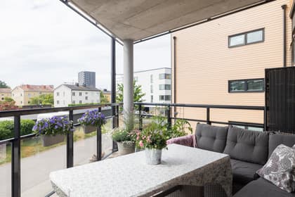 Balkong eller utsiktsbild