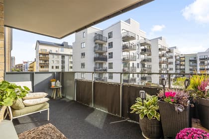 Balkong eller utsiktsbild