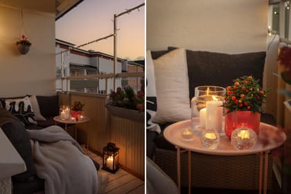 Balkong eller utsiktsbild