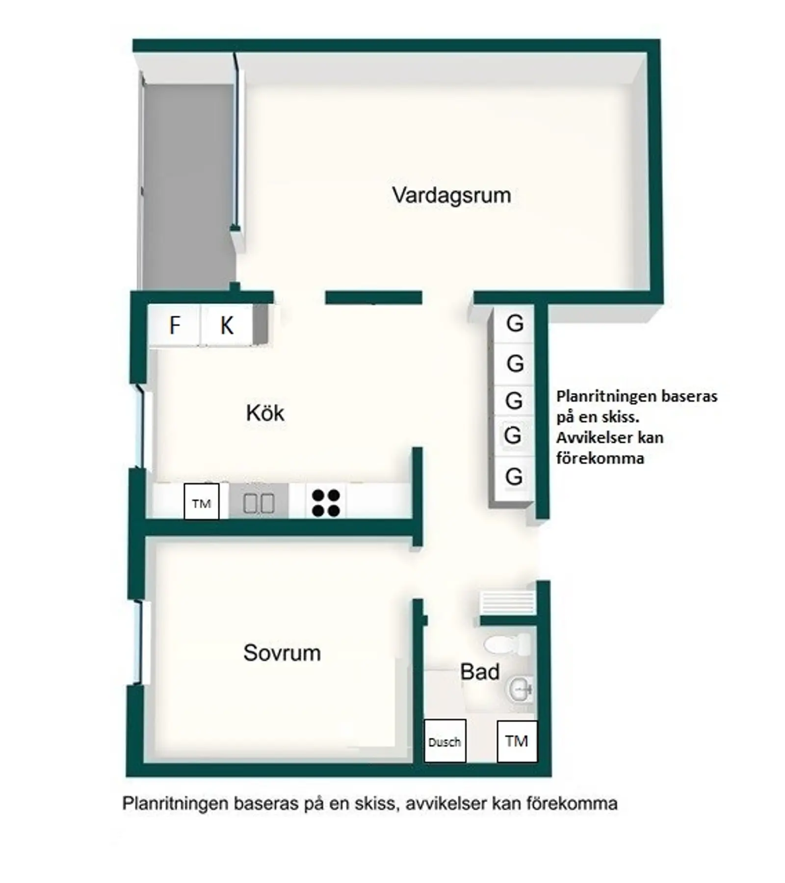 Planritning för Hagalundsgatan 34