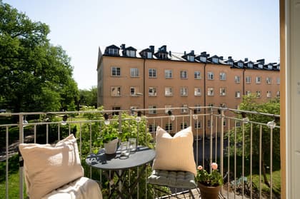 Balkong eller utsiktsbild