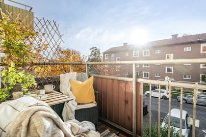 Balkong eller utsiktsbild