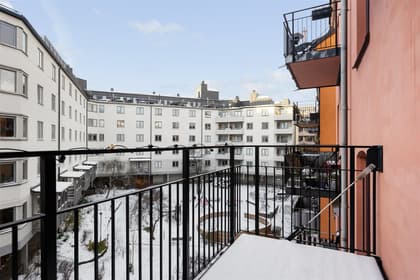 Balkong eller utsiktsbild