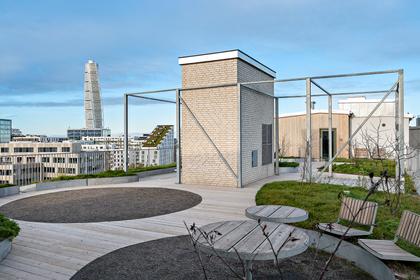 Balkong eller utsiktsbild