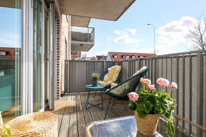 Balkong eller utsiktsbild