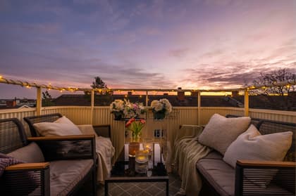 Balkong eller utsiktsbild