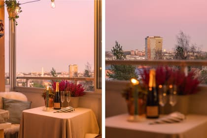 Balkong eller utsiktsbild