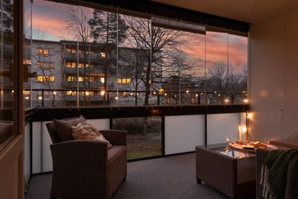 Balkong eller utsiktsbild