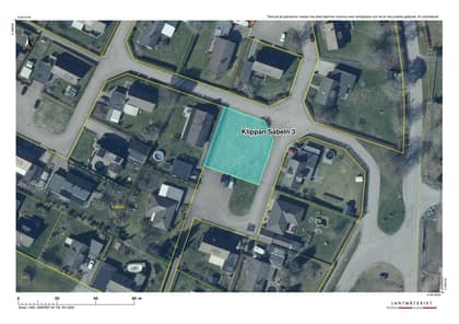 Illustrerad karta över fastigheten eller området