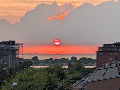 Balkong eller utsiktsbild
