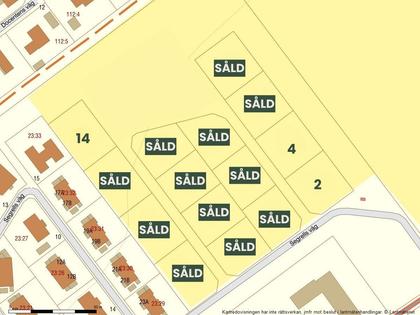 Illustrerad karta över fastigheten eller området