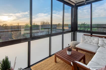 Balkong eller utsiktsbild