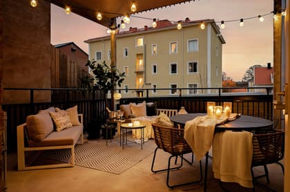 Balkong eller utsiktsbild