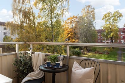 Balkong eller utsiktsbild