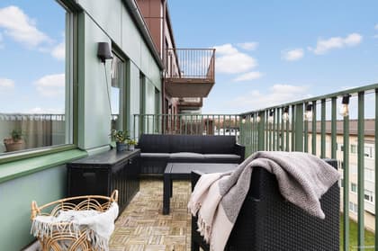 Balkong eller utsiktsbild