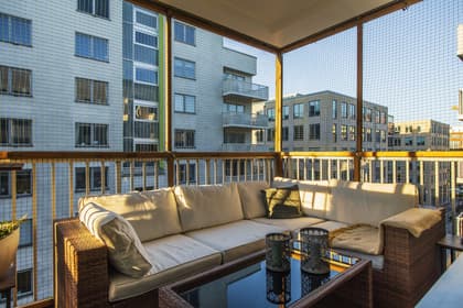 Balkong eller utsiktsbild