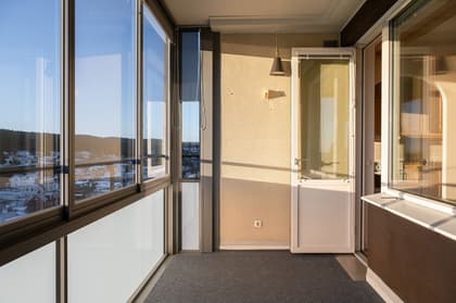 Balkong eller utsiktsbild