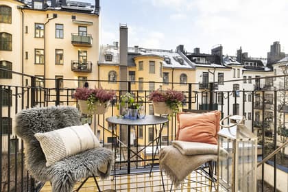 Balkong eller utsiktsbild