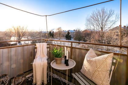 Balkong eller utsiktsbild