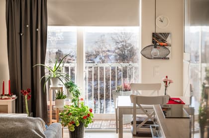 Balkong eller utsiktsbild