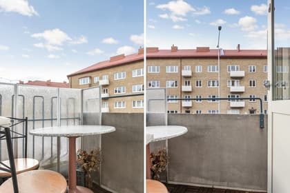 Balkong eller utsiktsbild