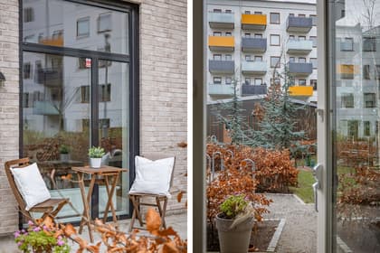 Balkong eller utsiktsbild