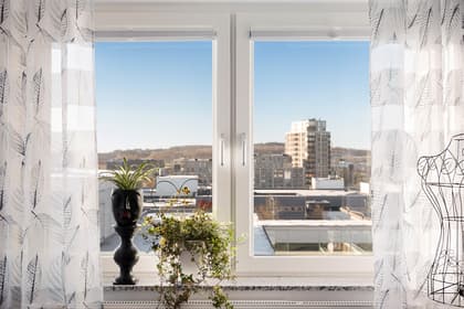 Balkong eller utsiktsbild