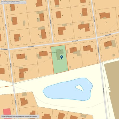 Illustrerad karta över fastigheten eller området