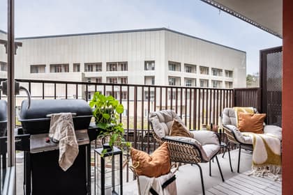 Balkong eller utsiktsbild